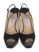 Jimmy Choo Suede Slingback Pumps