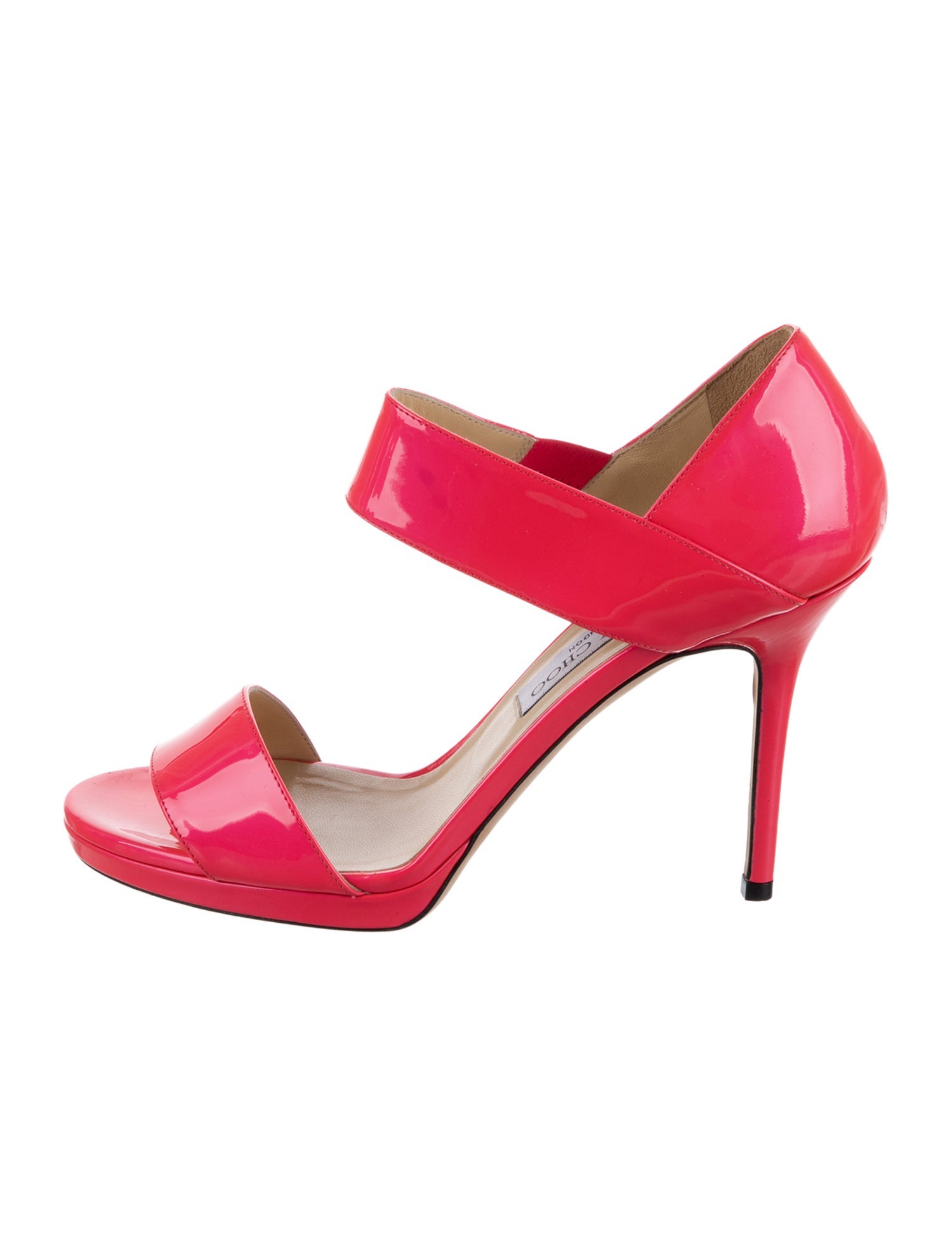 Jimmy Choo Patent Leather Sandals