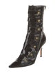 Jimmy Choo Patent Leather Lace-Up Boots