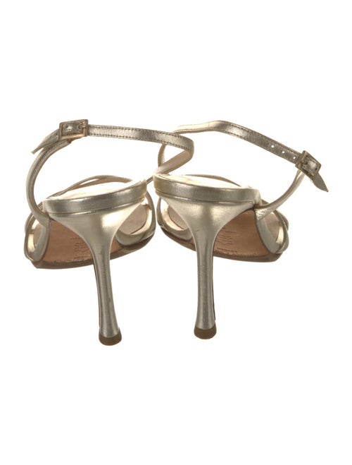 Jimmy Choo Leather Slingback Sandals