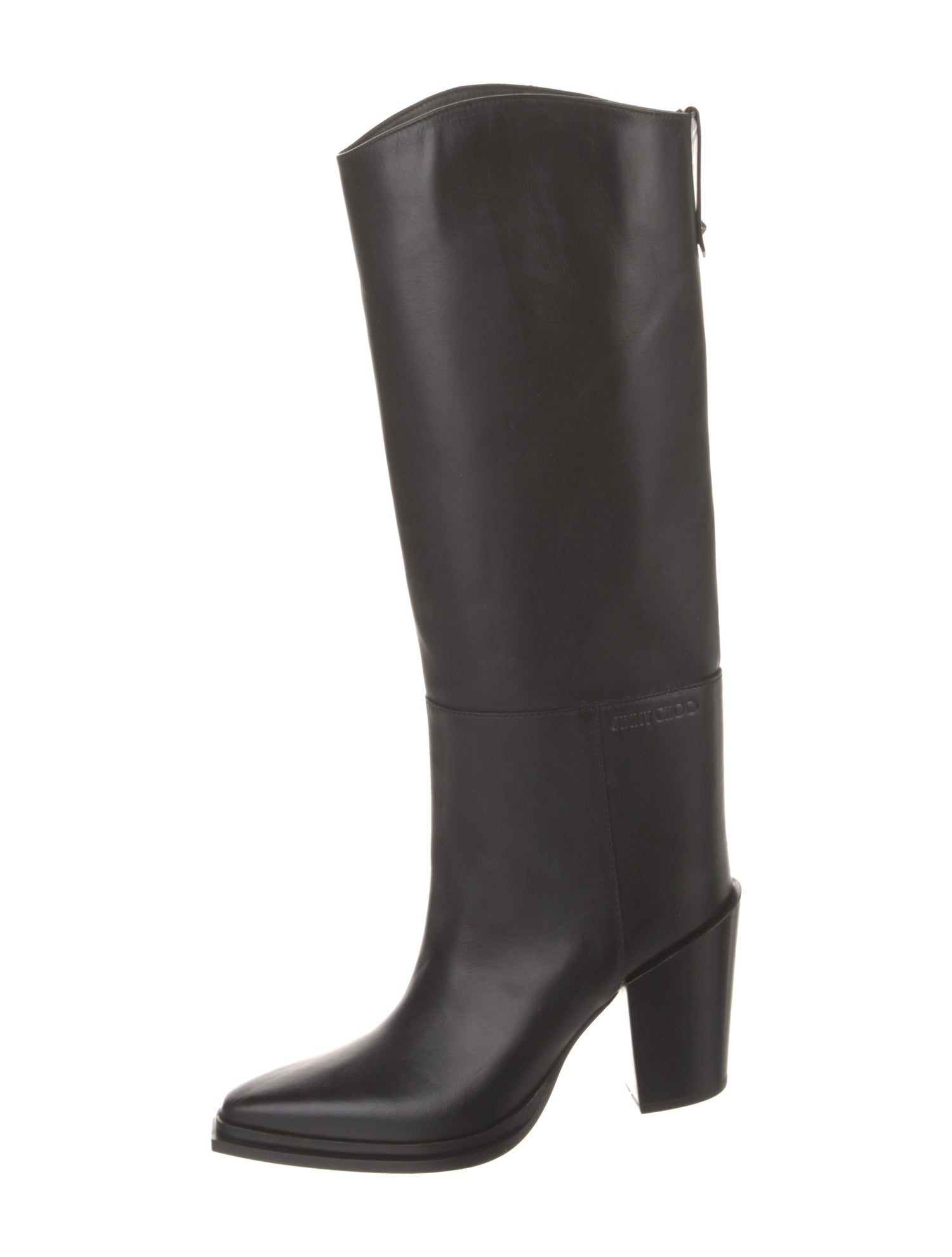 Jimmy Choo Leather Riding Boots