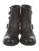 Jimmy Choo Leather Moto Boots