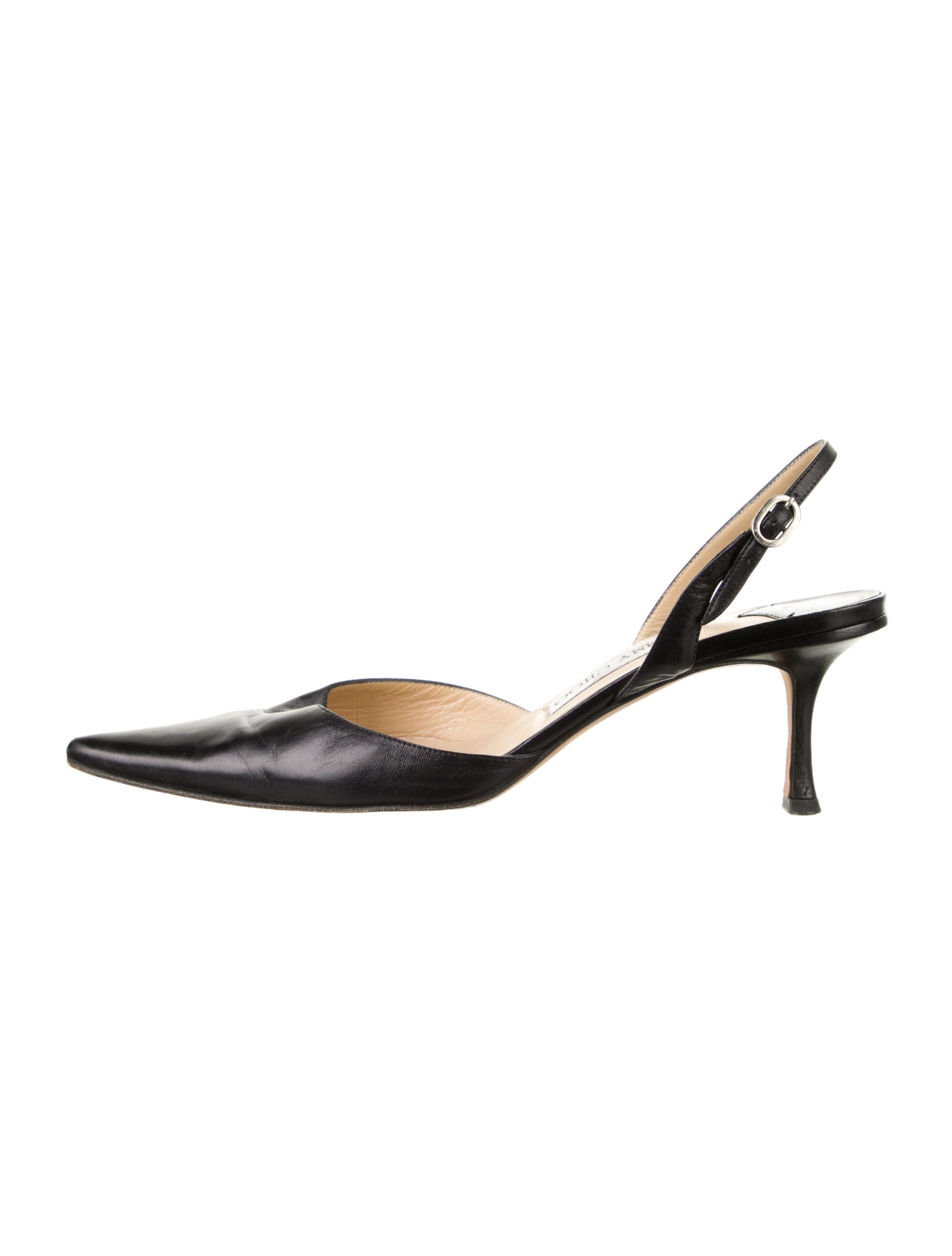 Jimmy Choo Leather Slingback Pumps