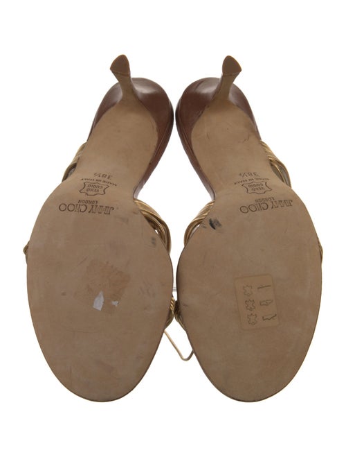 Jimmy Choo Leather Slides