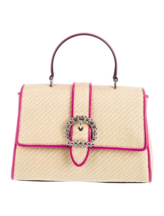 Jimmy Choo Raffia Cheri
