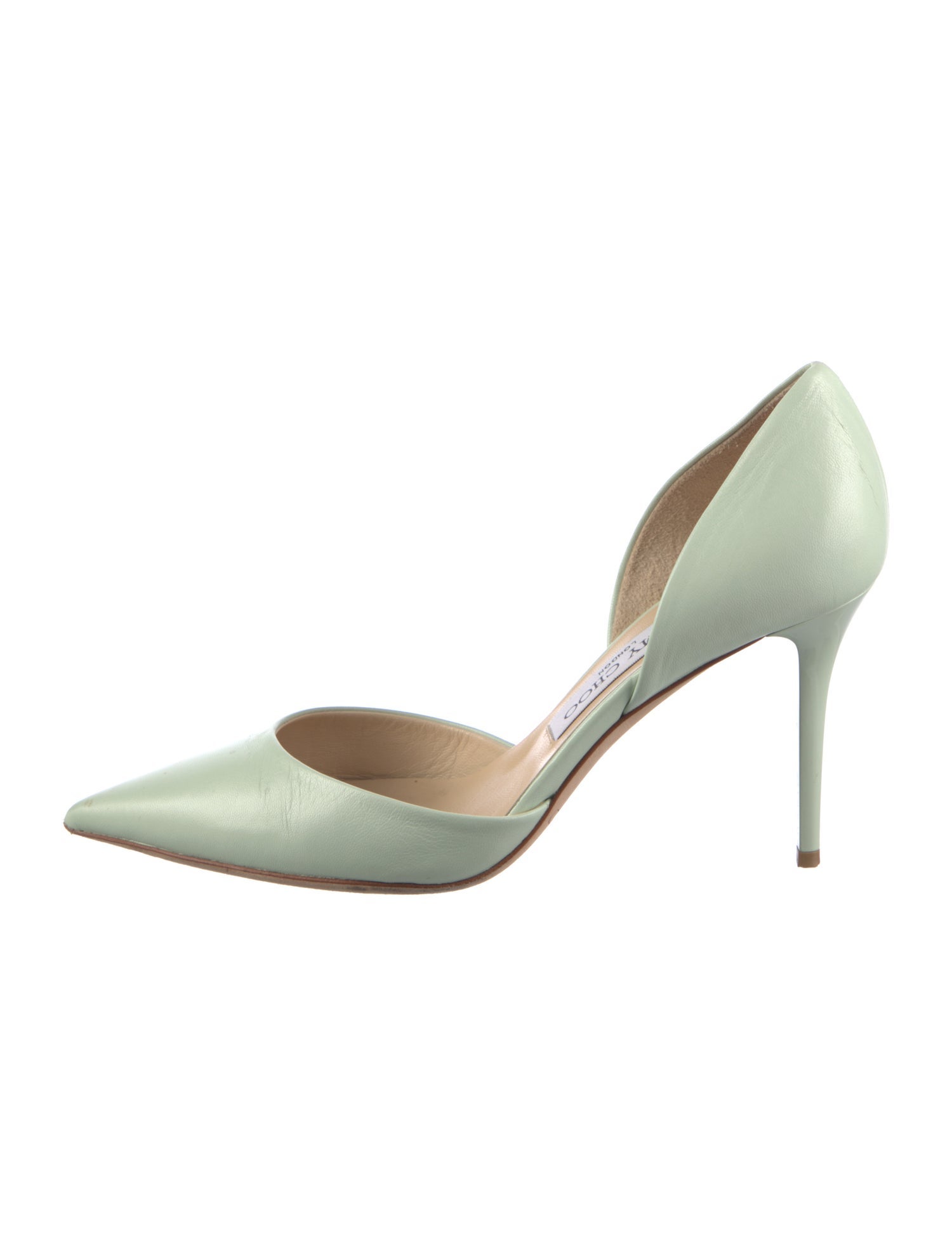 Jimmy Choo Leather D'Orsay Pumps