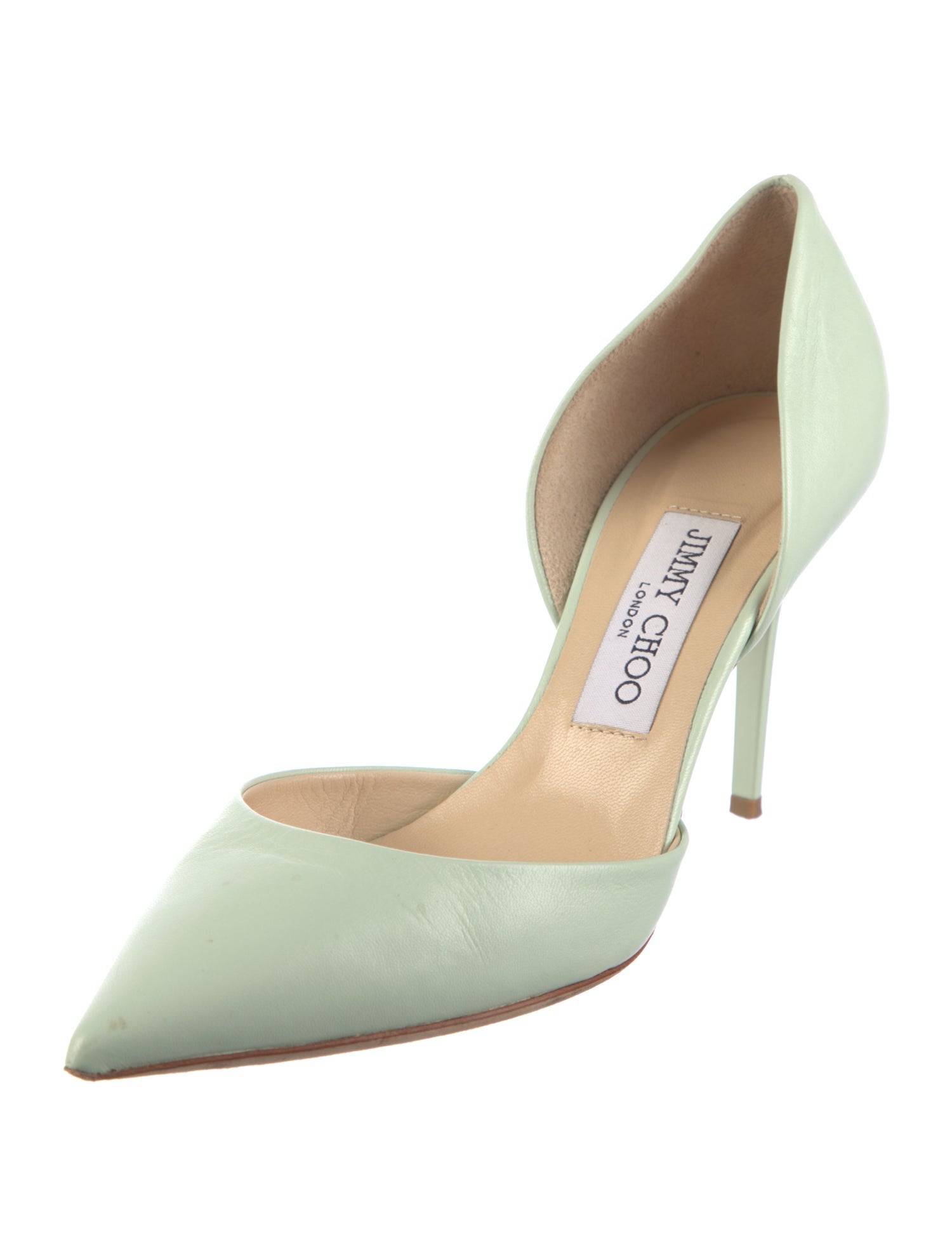 Jimmy Choo Leather D'Orsay Pumps