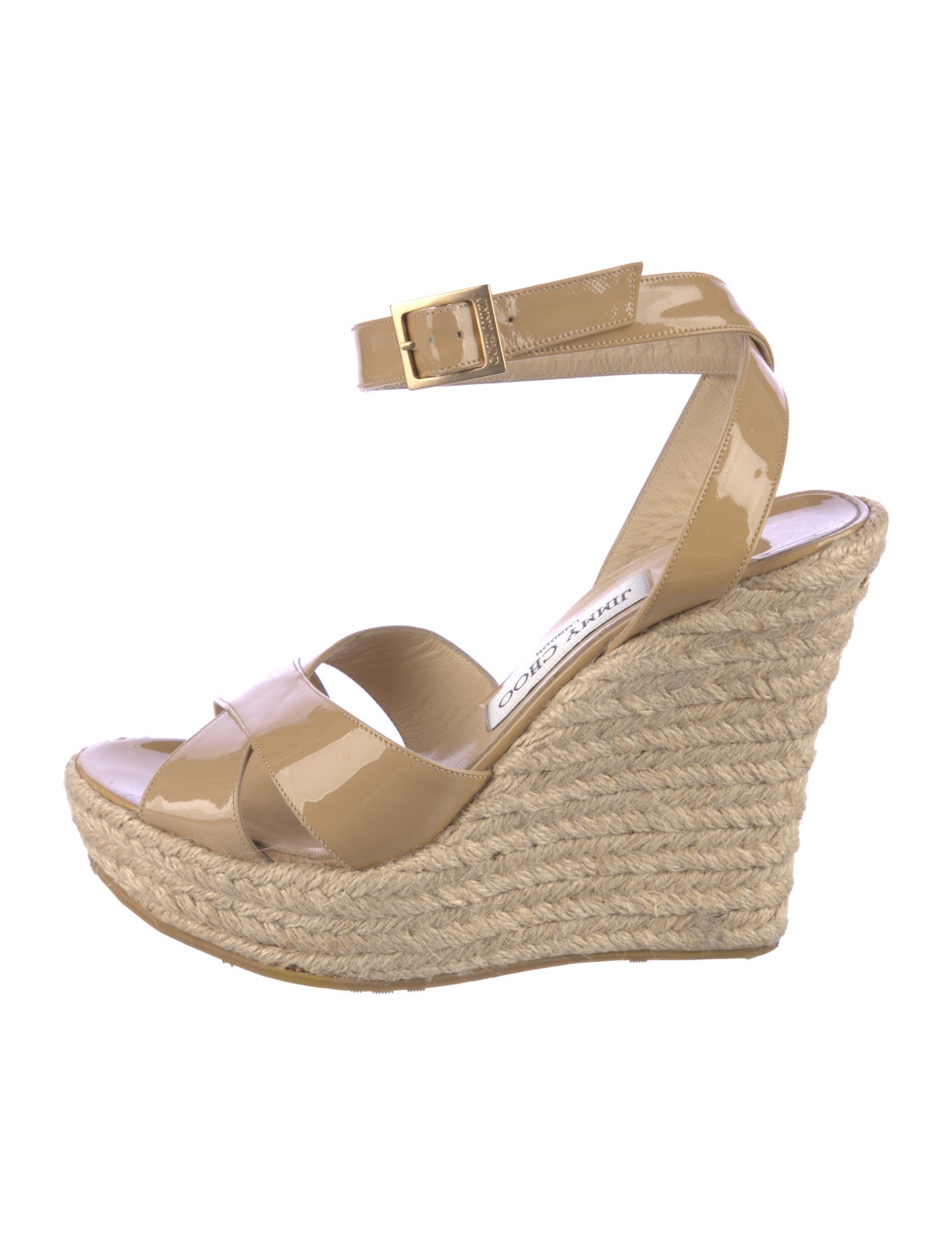 Jimmy Choo Patent Leather Espadrilles