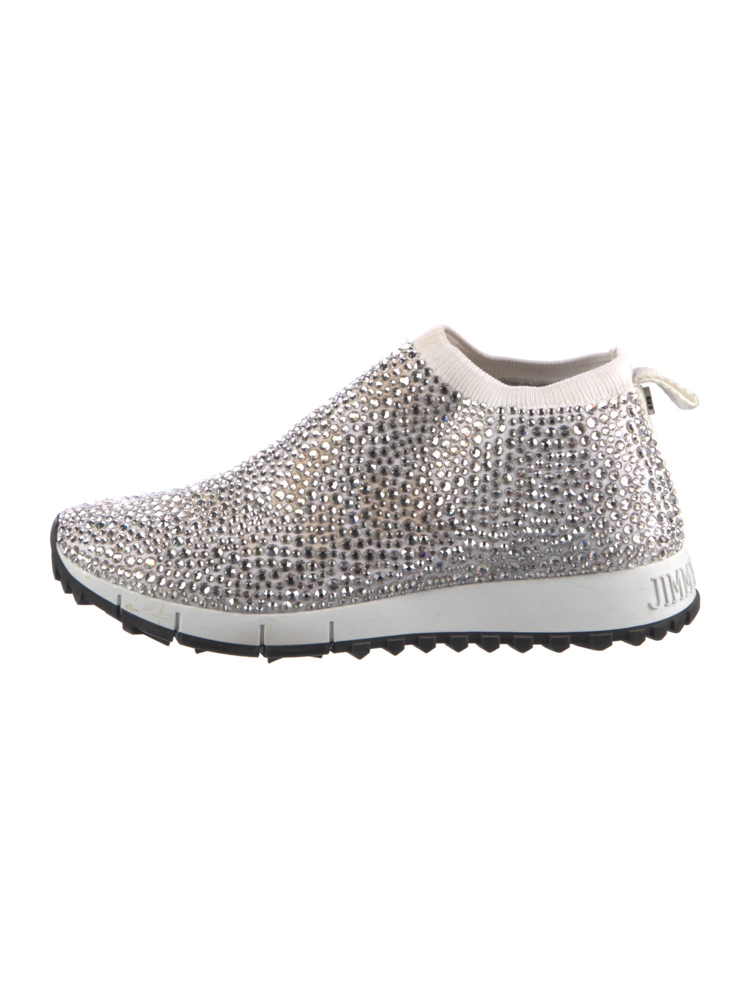 Jimmy Choo Crystal Embellishments Sneakers