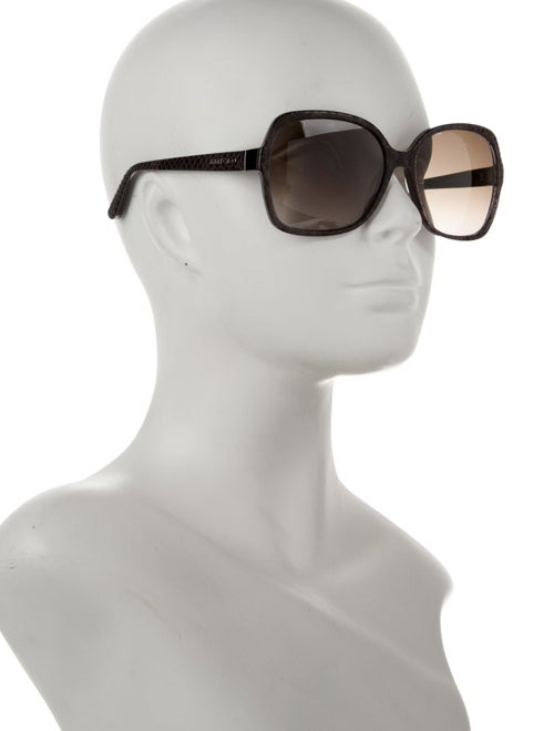 Jimmy Choo Square Gradient Sunglasses