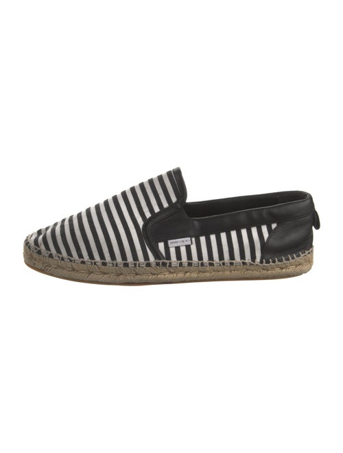 Jimmy Choo Canvas Striped Espadrilles