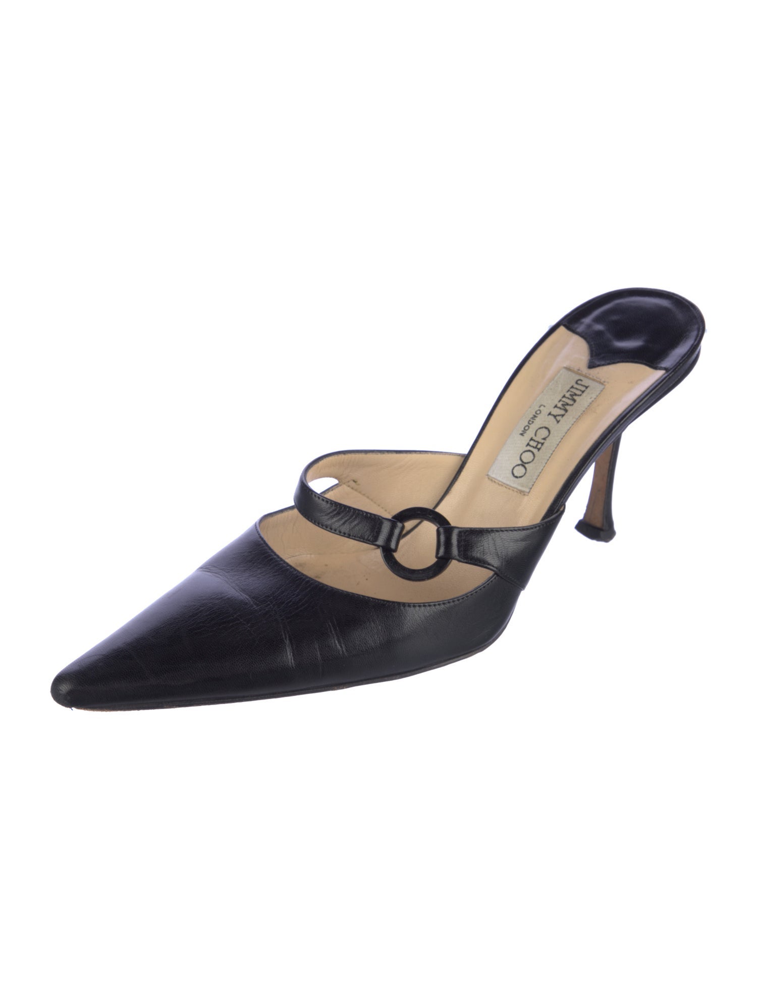 Jimmy Choo Leather Mules