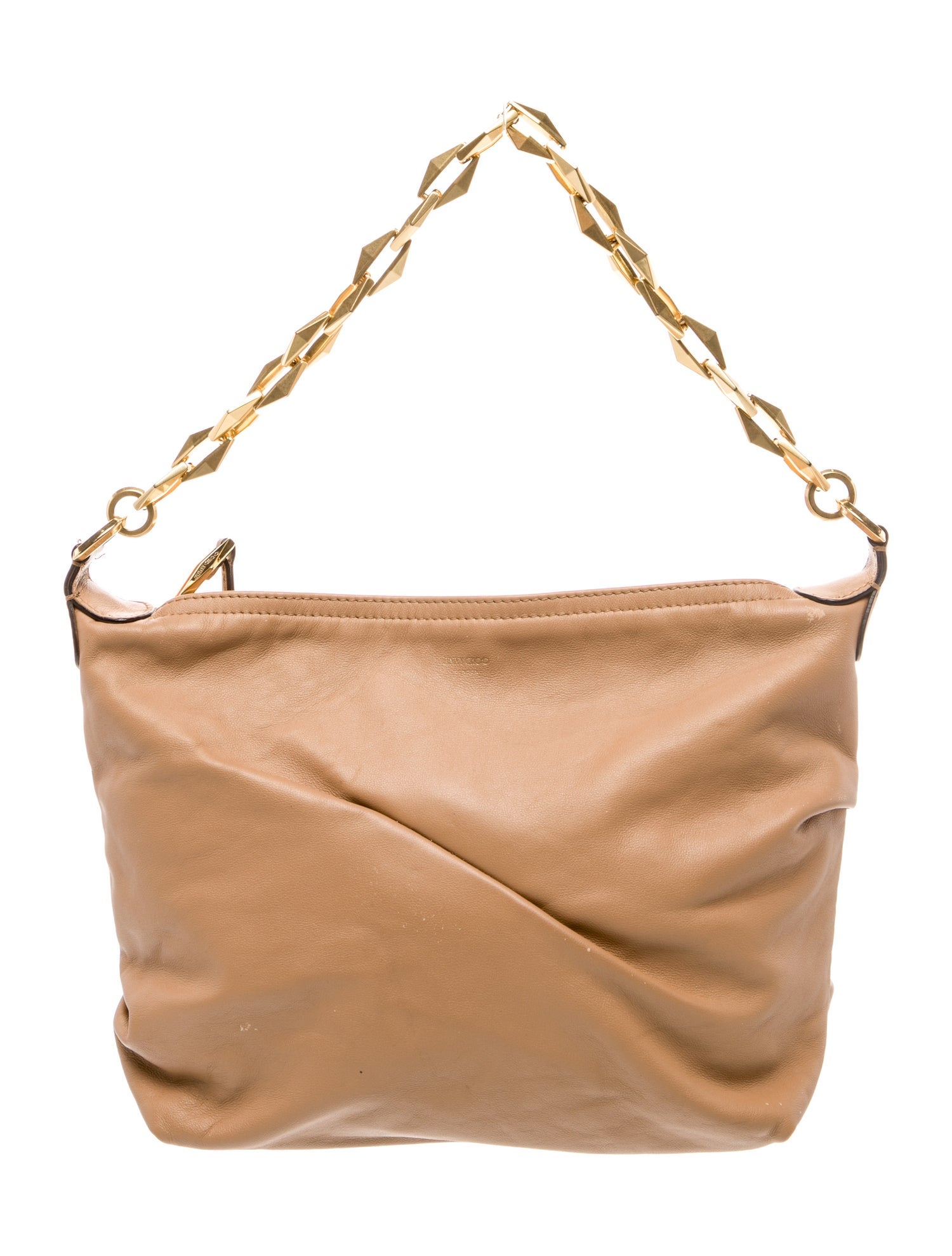 Jimmy Choo Leather Diamond Soft