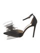 Jimmy Choo Satin Bow Accents D'Orsay Pumps