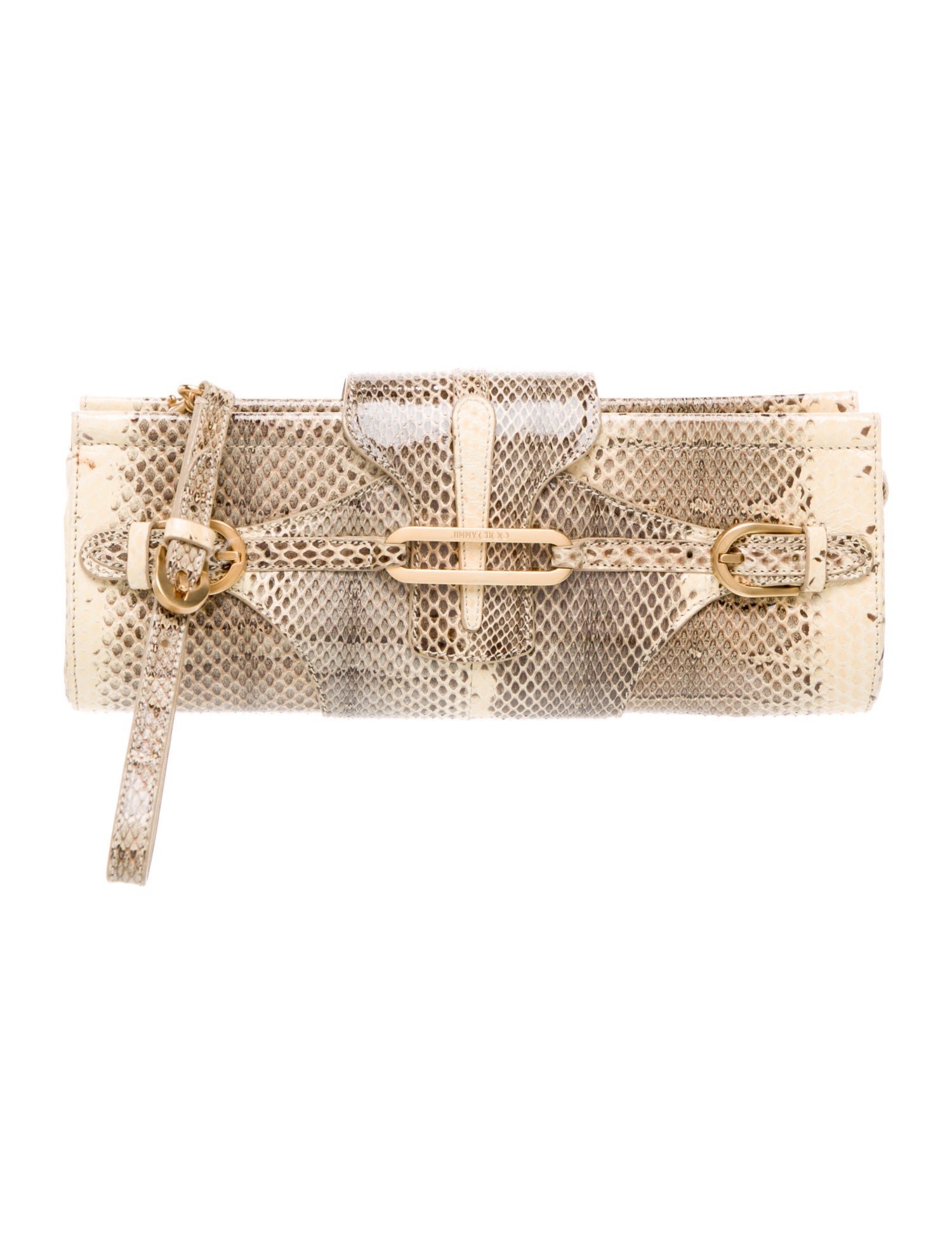 Jimmy Choo Snakeskin Clutch