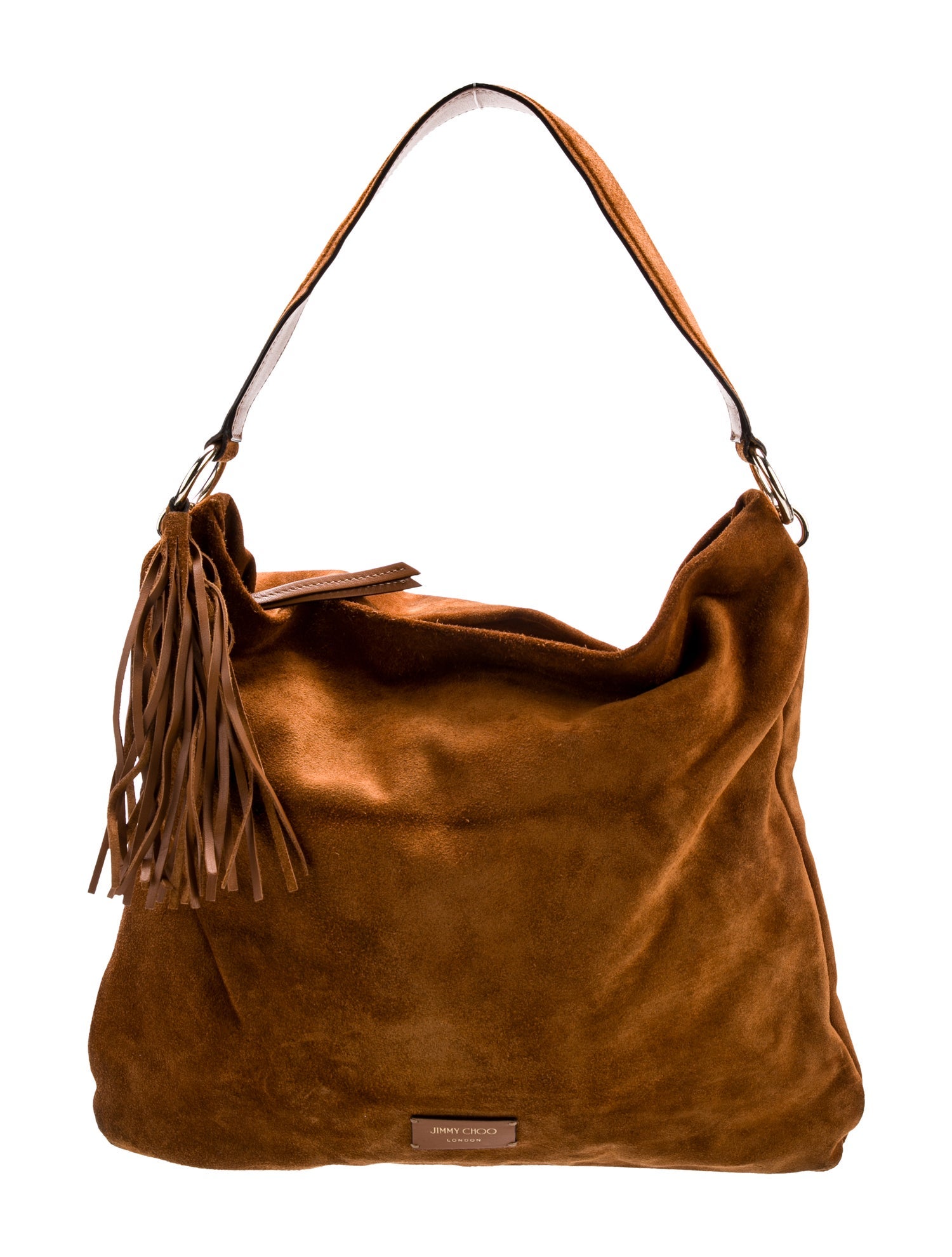 Jimmy Choo Suede Shoulder Bag