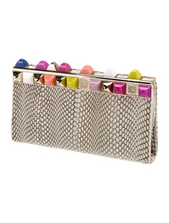 Jimmy Choo Leather Minaudière