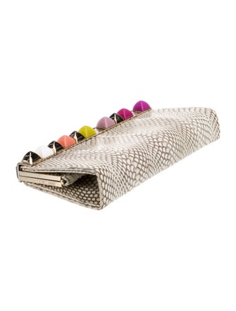 Jimmy Choo Leather Minaudière