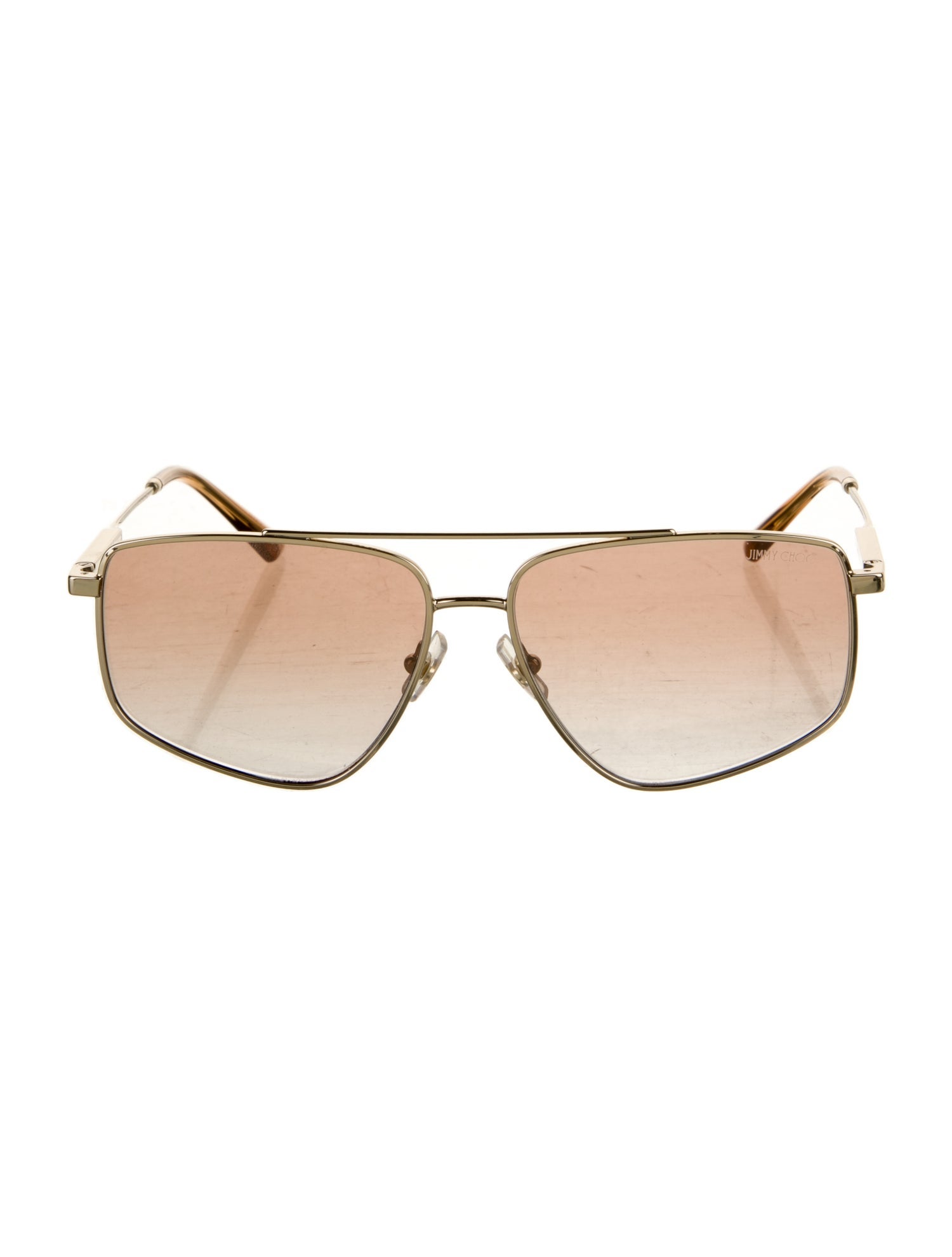 Jimmy Choo Aviator Tinted Sunglasses