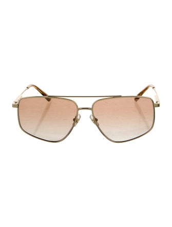 Jimmy Choo Aviator Tinted Sunglasses