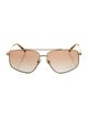 Jimmy Choo Aviator Tinted Sunglasses