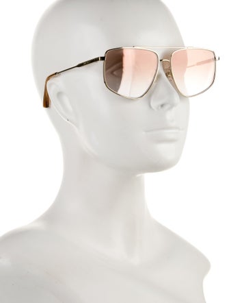Jimmy Choo Aviator Tinted Sunglasses