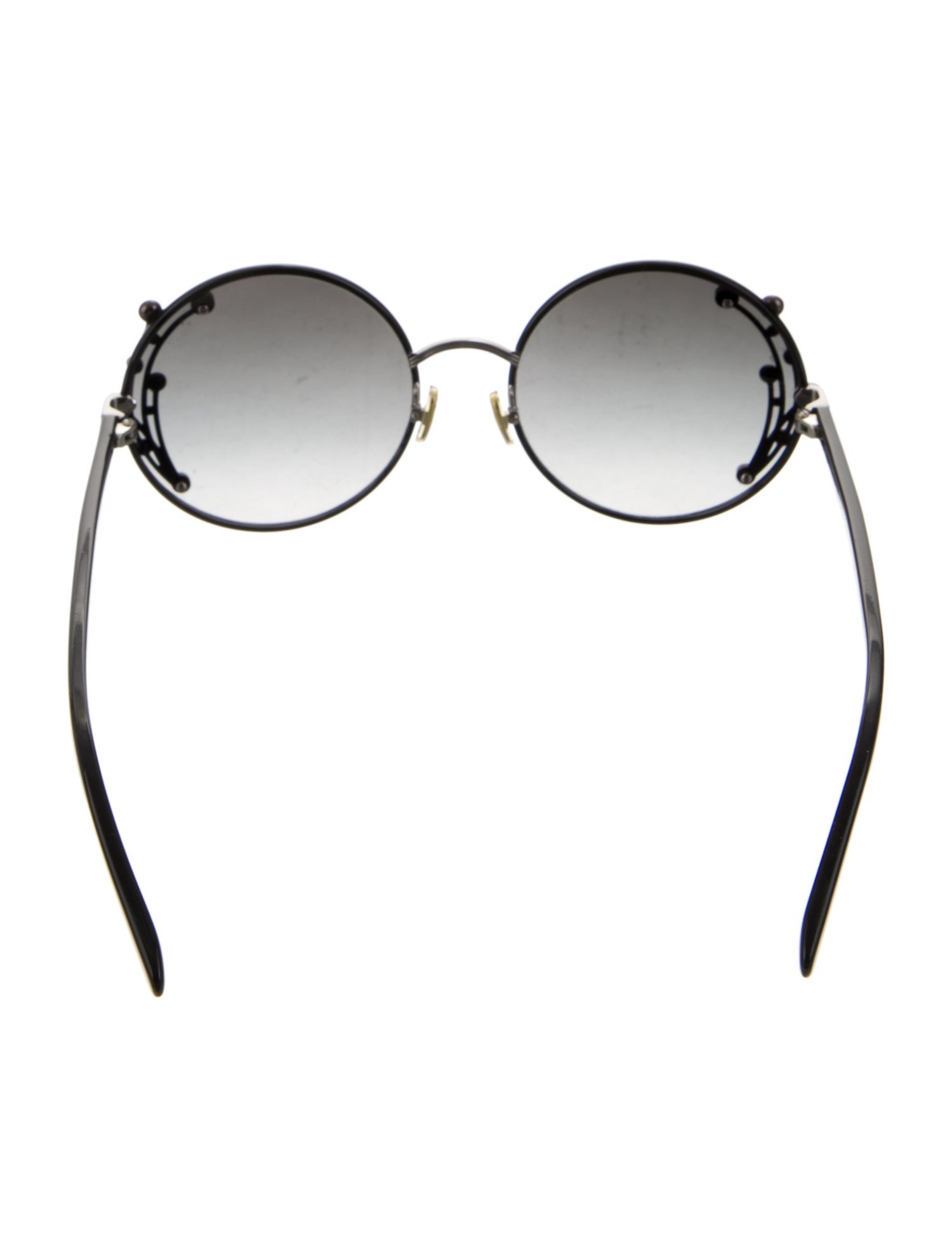 Jimmy Choo Round Gradient Sunglasses