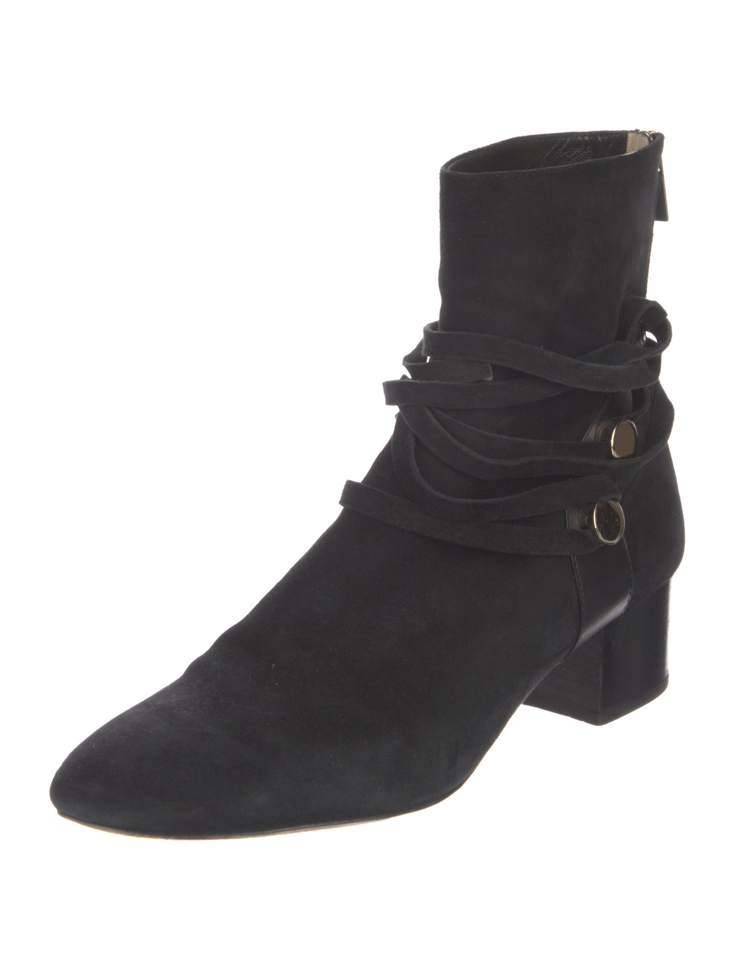 Jimmy Choo Suede Combat Boots