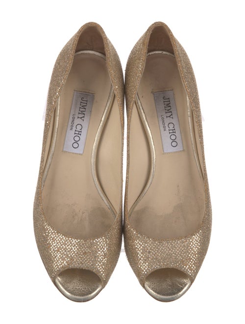 Jimmy Choo Glitter Glitter Accents Pumps