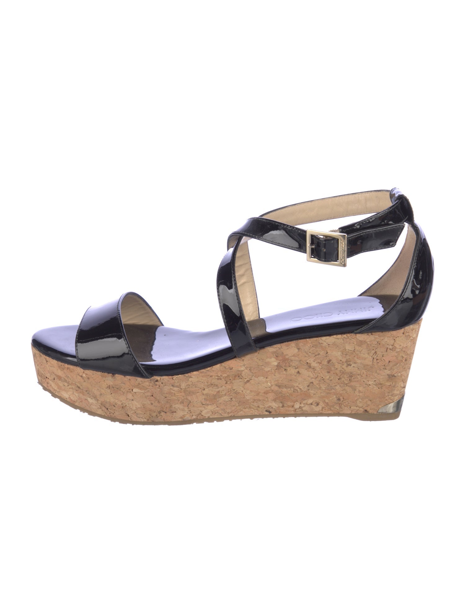 Jimmy Choo Patent Leather Sandals