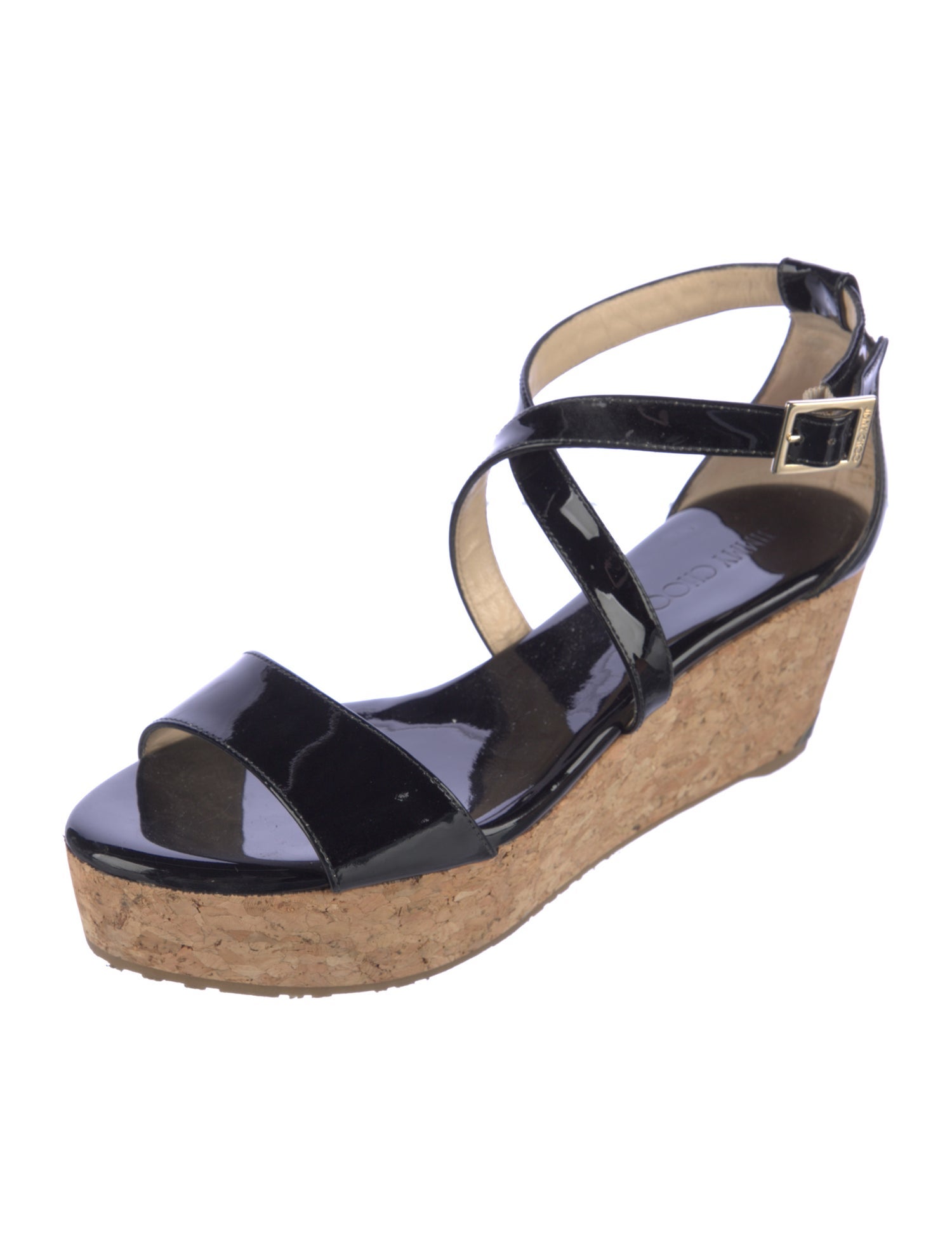 Jimmy Choo Patent Leather Sandals