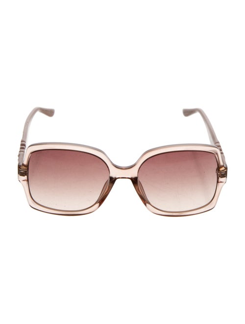 Jimmy Choo Oversize Gradient Sunglasses