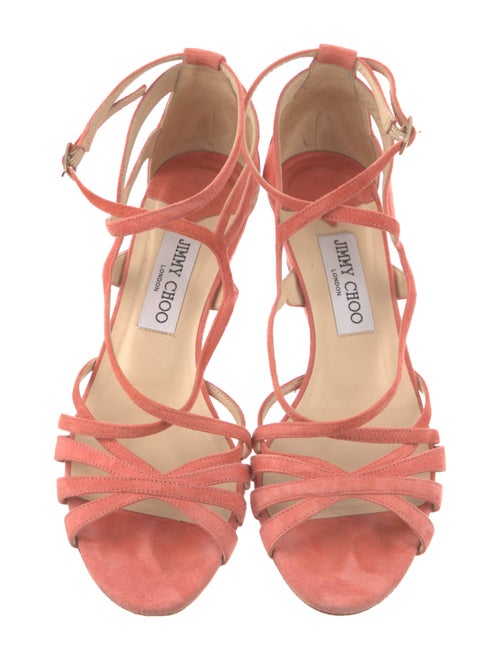 Jimmy Choo Suede Gladiator Sandals