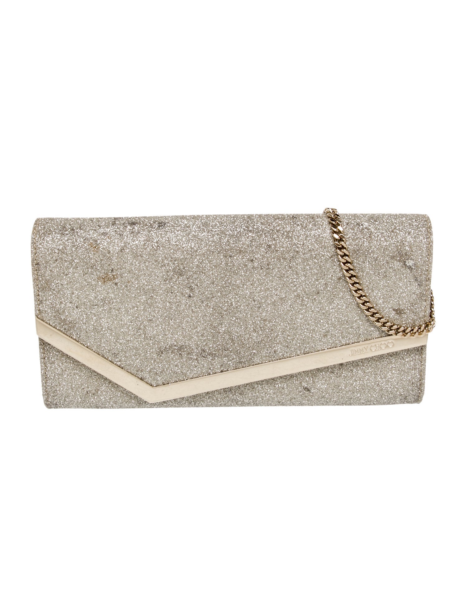 Jimmy Choo Glitter Clutch