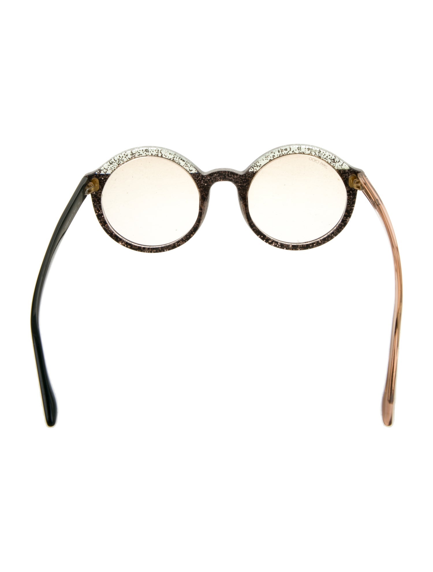 Jimmy Choo Round Gradient Sunglasses