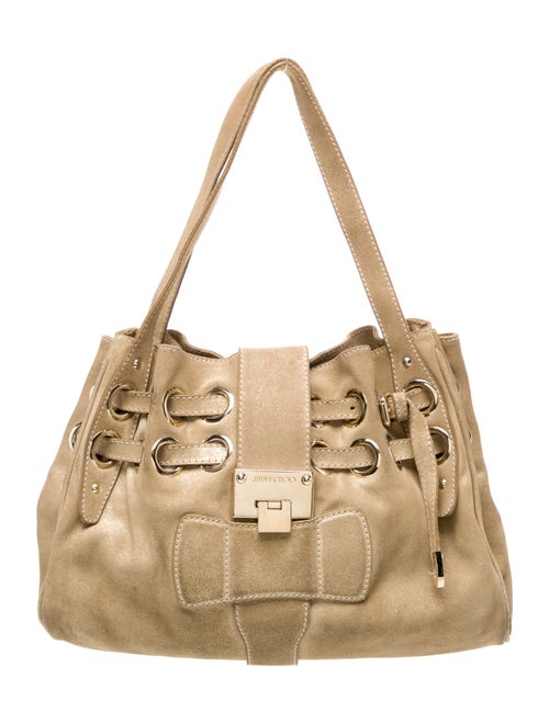 Jimmy Choo Suede Shoulder Bag