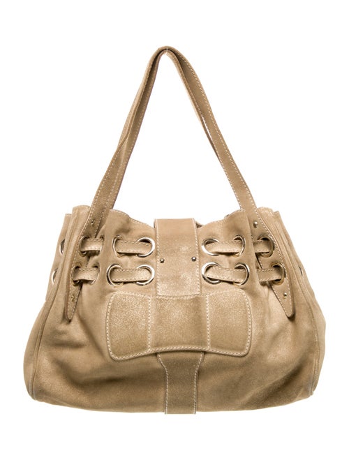 Jimmy Choo Suede Shoulder Bag