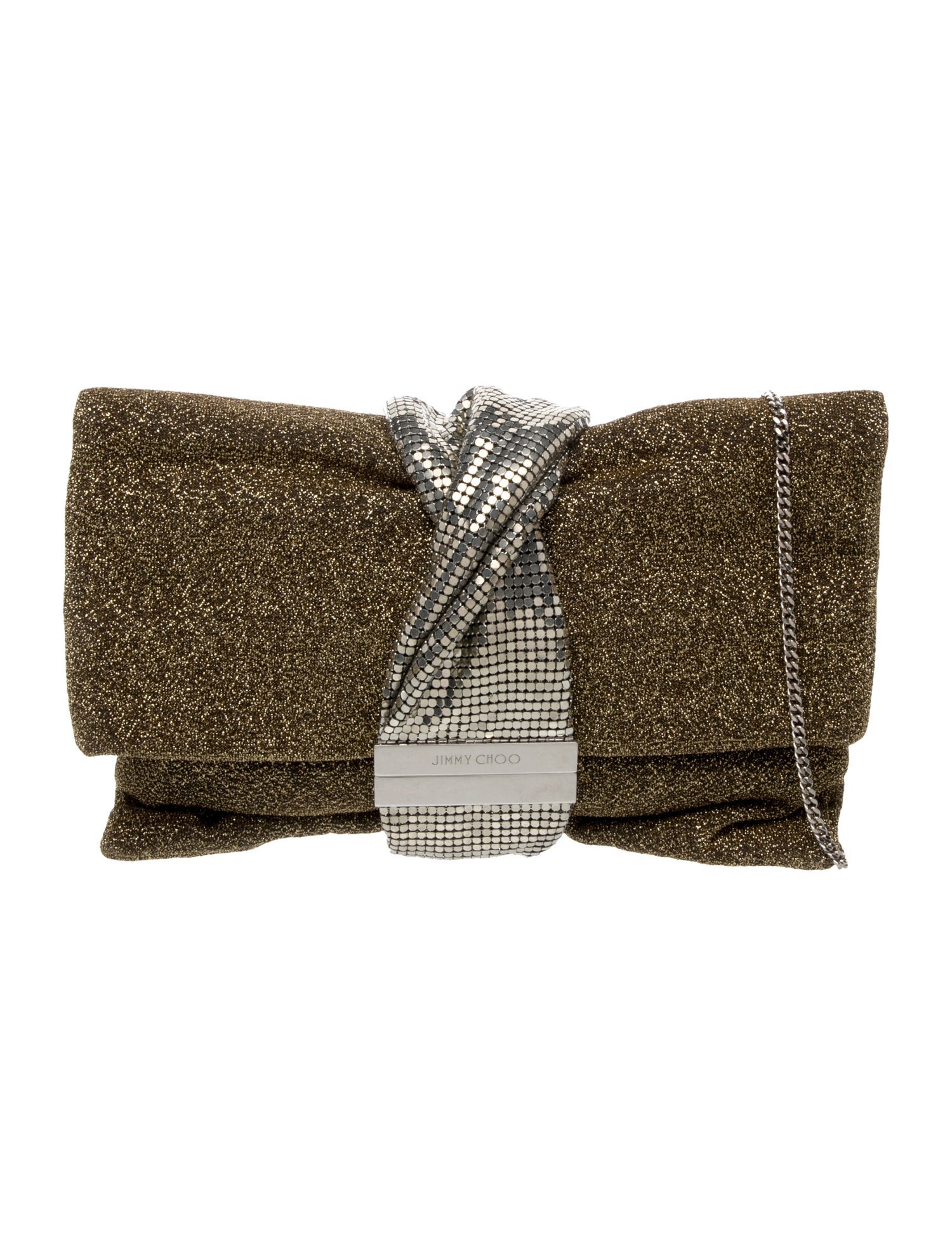 Jimmy Choo Glitter Minaudière