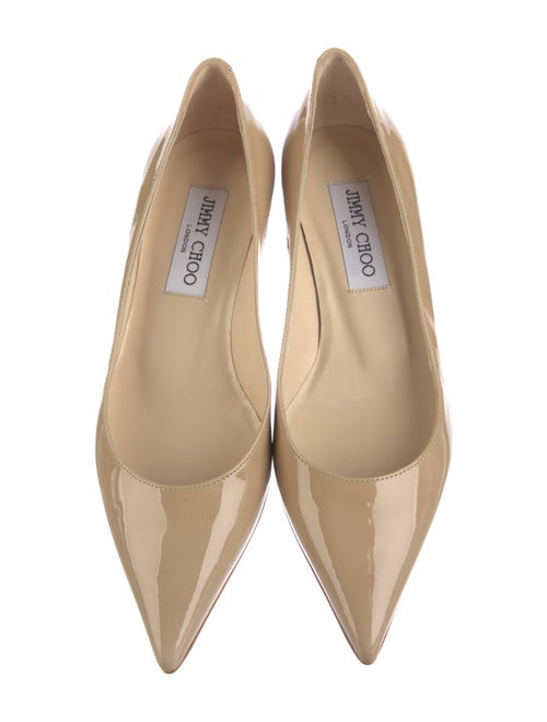 Jimmy Choo Patent Leather Flats