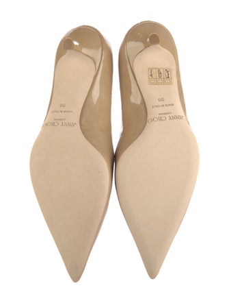 Jimmy Choo Patent Leather Flats