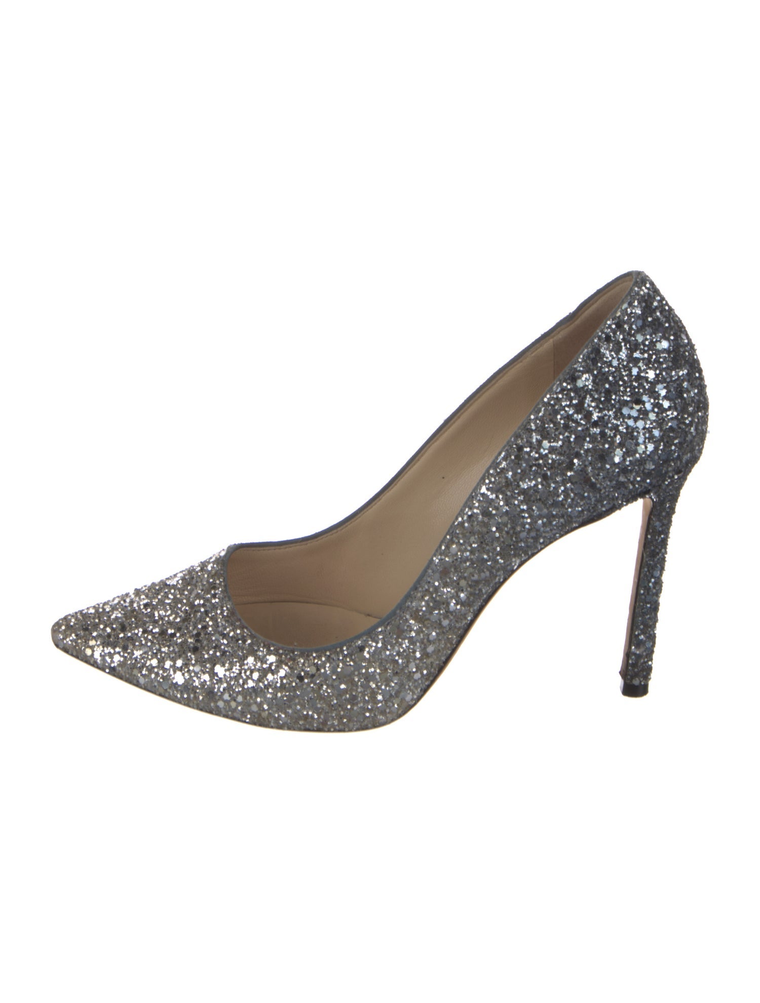 Jimmy Choo Glitter Glitter Accents Pumps