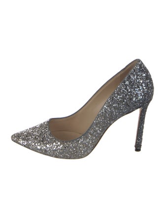 Jimmy Choo Glitter Glitter Accents Pumps