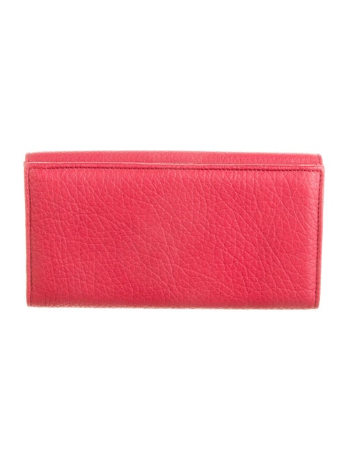 Jimmy Choo Leather Continental Wallet
