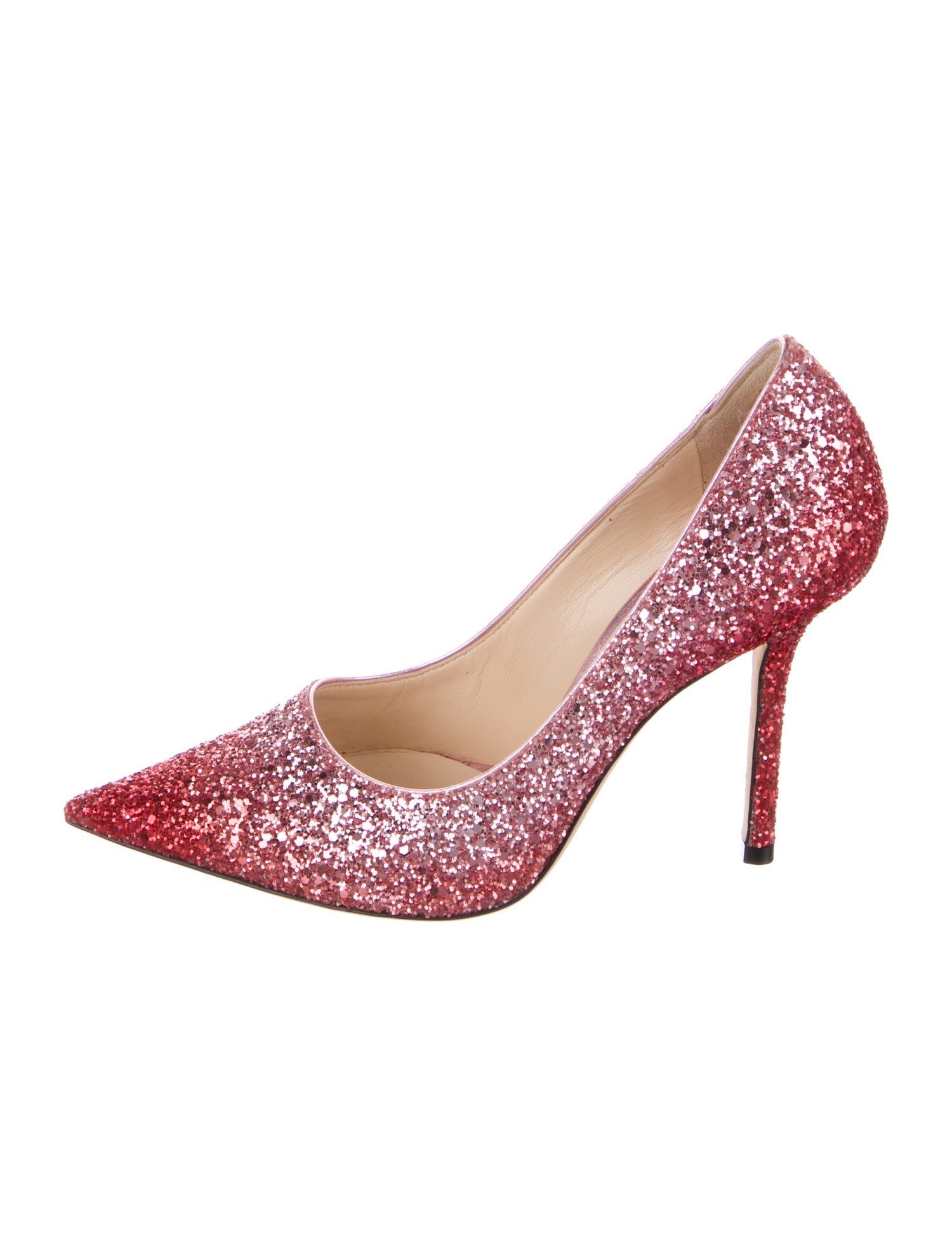 Jimmy Choo Glitter Glitter Accents Pumps