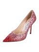 Jimmy Choo Glitter Glitter Accents Pumps