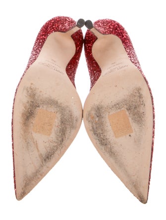 Jimmy Choo Glitter Glitter Accents Pumps