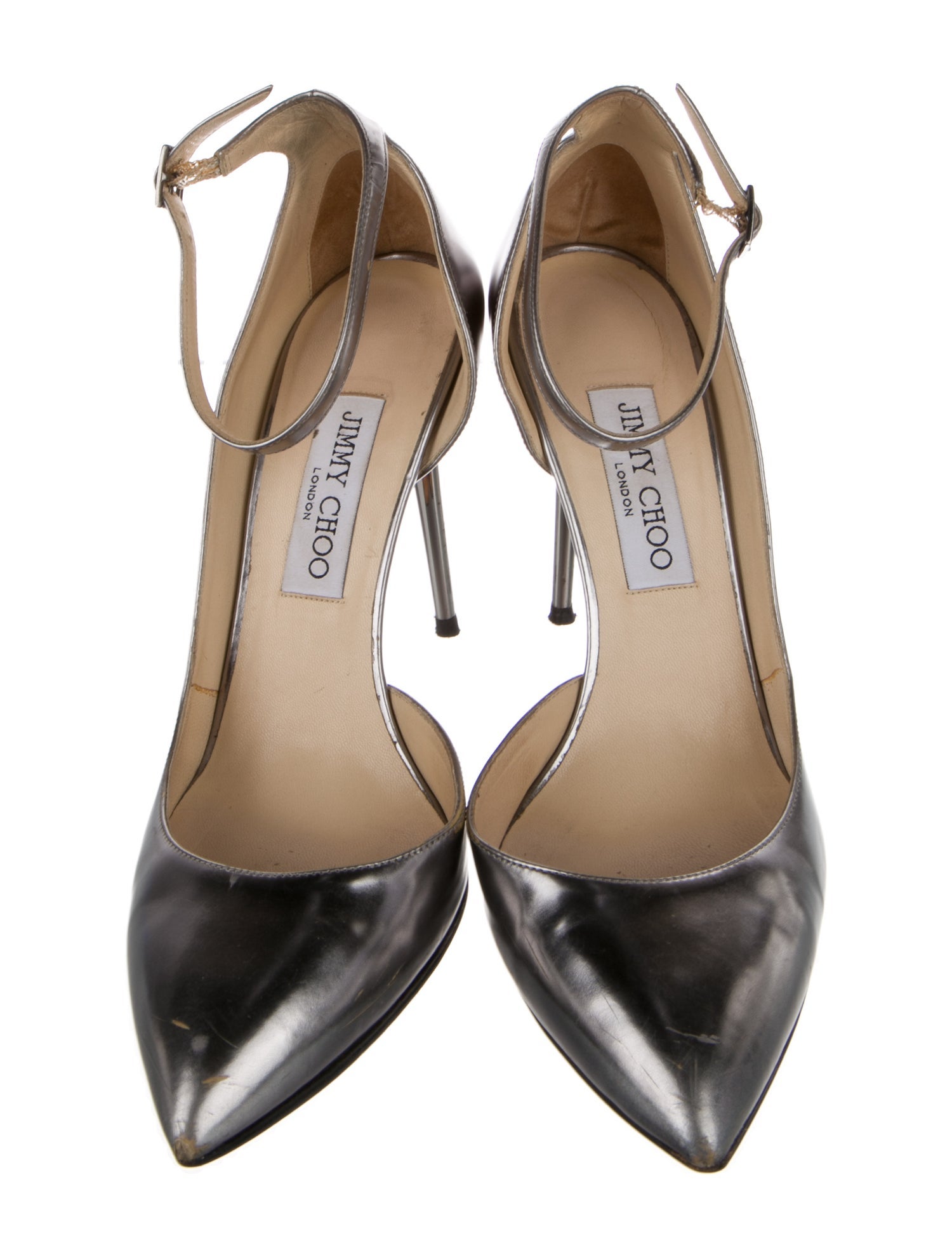 Jimmy Choo Leather D'Orsay Pumps
