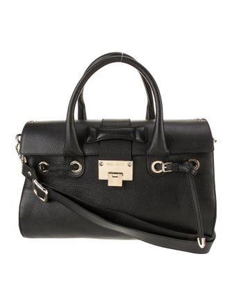 Jimmy Choo Leather Top Handle Bag