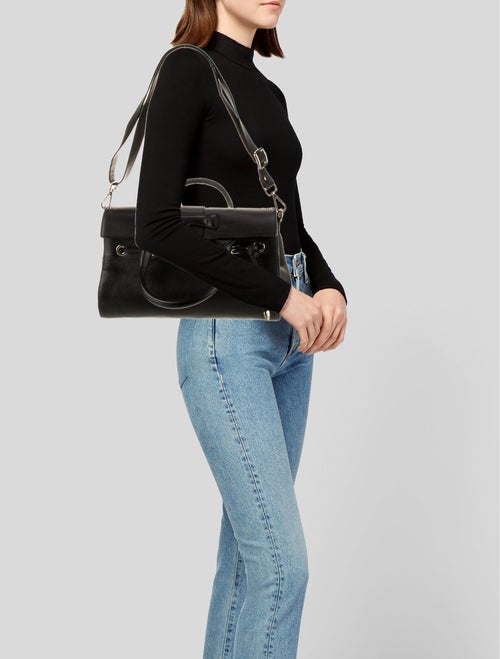 Jimmy Choo Leather Top Handle Bag