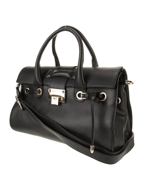 Jimmy Choo Leather Top Handle Bag